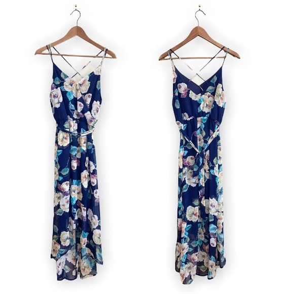 Floral Print Tua Tua High-Low Dress - Picture 2 of 15